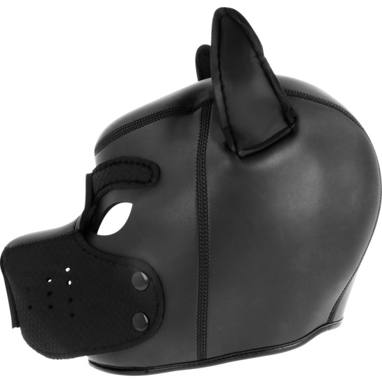 Darkness Bondage DARKNESS - NEOPRENE DOG MASK WITH REMOVABLE MUZZLE M