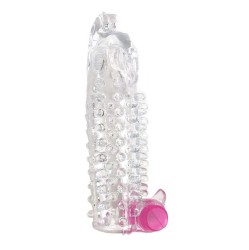 A-Gusto Vibrating Penis Sleeve Clear