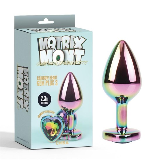 Chisa Rainbow Heart Gem pistiku suurus S