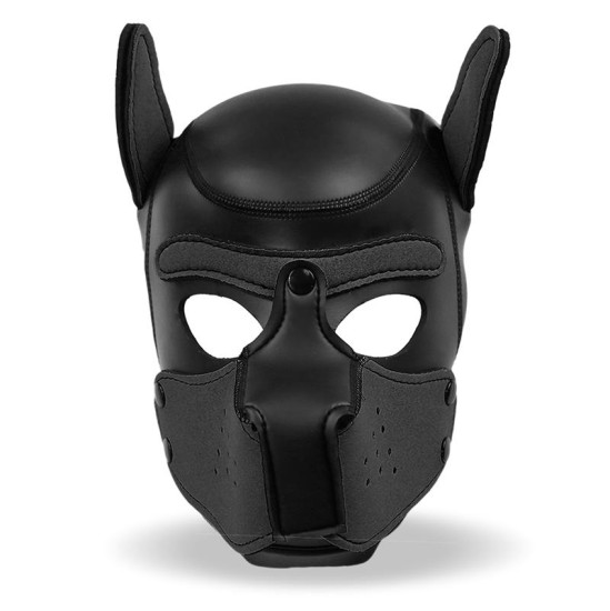 Intoyou Bdsm Line Hound Neoprene Dog Hound Removable Muzzle Black One Size