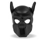 Intoyou Bdsm Line Hound Neoprene Dog Hound Removable Muzzle Black One Size