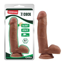 Chisa Dildo Dual Density Fashion Dude 17.8 x 4 cm Latin