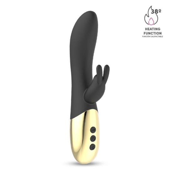 Latetobed Leums Rabbit Vibe ar Warming Functio G Spot Magnetic USB