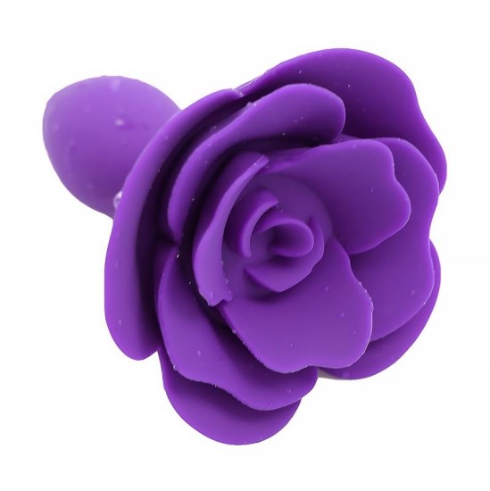 A-Gusto Rožinis silikoninis užpakalio kištukas, violetinis