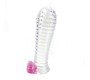 A-Gusto Vibrating Penis Sleeve Clear