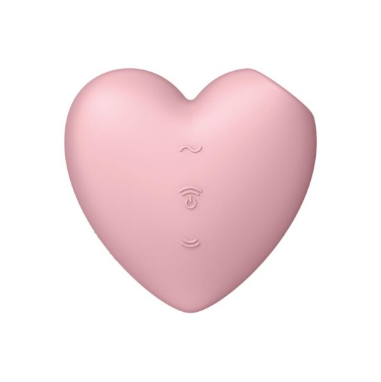 Satisfyer Cutie Heart Clitoris Sucker un Vibe Pink