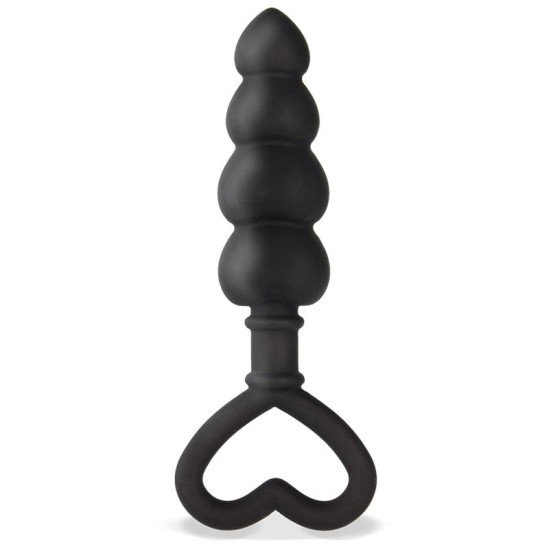 Tardenoche Cuore Anal Plug Silicone Black