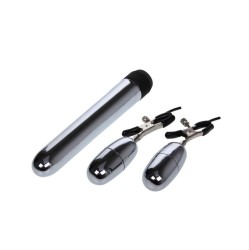 Baile Vibrējošas ložu un sprauslu skavas ar vibrācijas komplektu Turbo