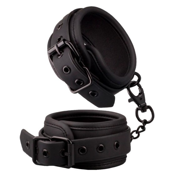 Intoyou Black Shadow Handcuffs Vegan Leather