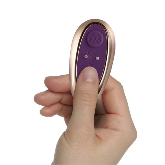 Rocksoff Butt Plug with Remote Control Petite Sensations Desire Purple