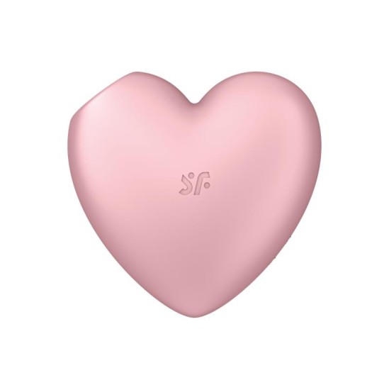 Satisfyer Cutie Heart Clitoris Sucker un Vibe Pink