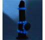 Lovetoy Lumino Play Set 4 Penis Ring Blue Light