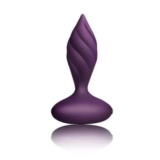 Rocksoff Užpakalio kištukas su nuotolinio valdymo pultu Petite Sensations Desire Purple
