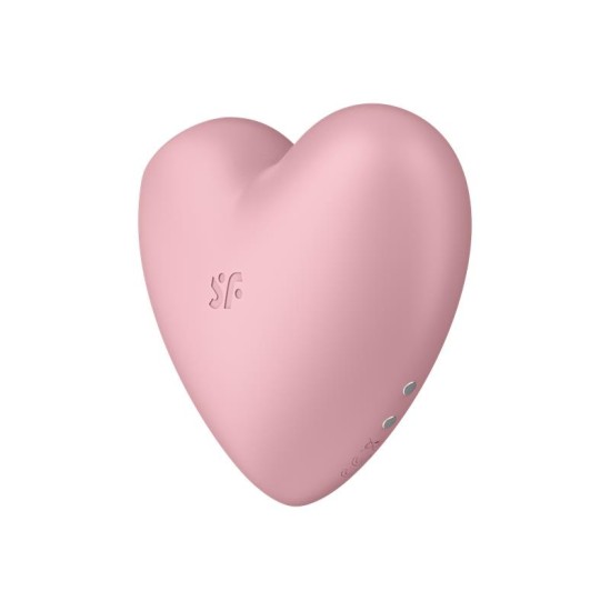 Satisfyer Cutie Heart Clitoris Sucker un Vibe Pink