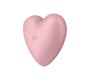 Satisfyer Cutie Heart Clitoris Sucker un Vibe Pink