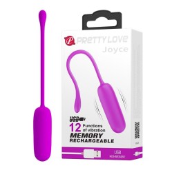 Prettylove Vibruojantis kiaušinis Joyce Silicone USB