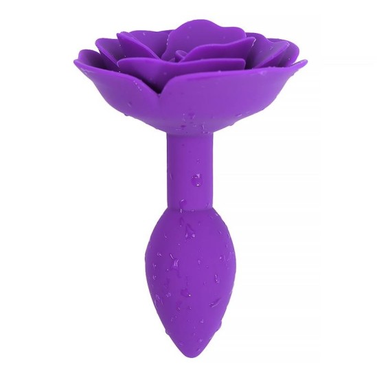 A-Gusto Rozā silikona dibena spraudnis violets