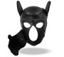 Intoyou Bdsm Line Hound Neoprene Dog Hound Removable Muzzle Black One Size