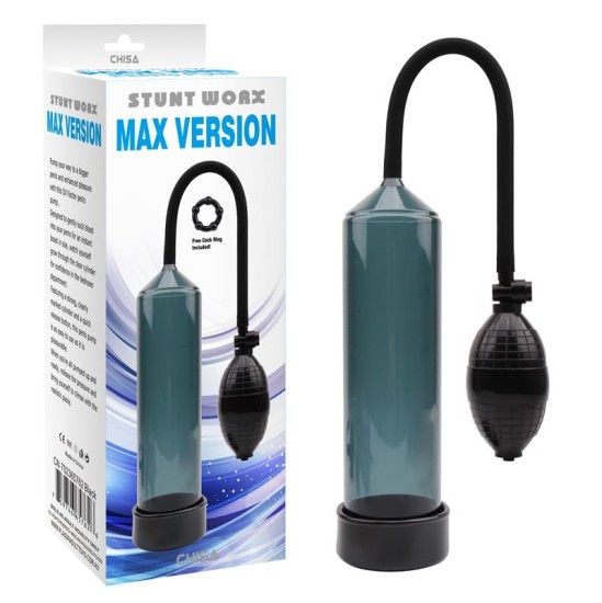 Chisa Penis Suction Bomb MAX Version Black