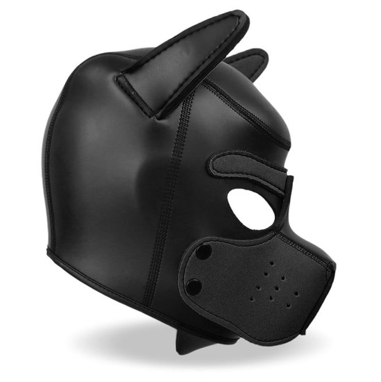 Intoyou Bdsm Line Hound Neoprene Dog Hound Removable Muzzle Black One Size