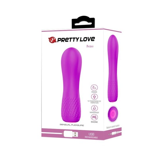 Prettylove Sstimulator Beau USB Purple