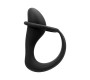 Tardenoche Randal Butt Plug with Penis Ring Silicone Black