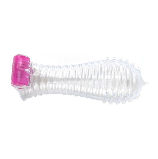 A-Gusto Vibrating Penis Sleeve Clear