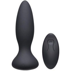 A-Play Vibrating Butt Plug Vibe Adventurous Black