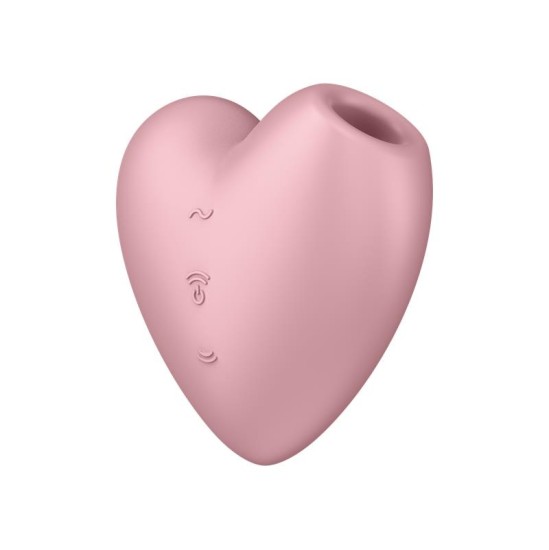 Satisfyer Cutie Heart Clitoris Sucker un Vibe Pink