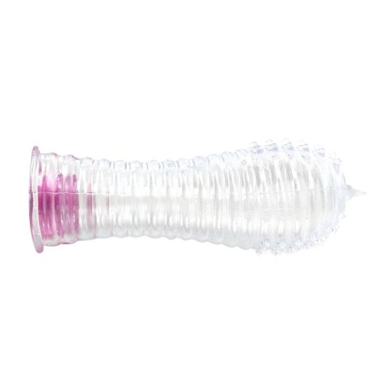 A-Gusto Vibrating Penis Sleeve Clear