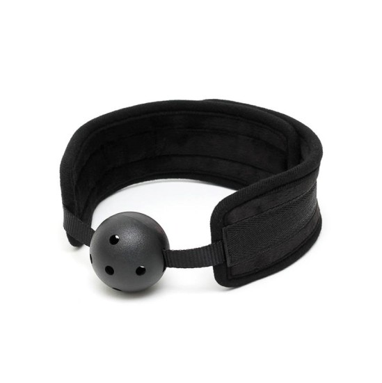 Bondage Play Elpojoša Gag Ball Black