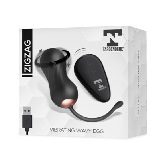 Tardenoche Zigzag Vibrating and Zigzagging Egg with Remote Control