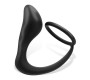 Tardenoche Randal Butt Plug with Penis Ring Silicone Black