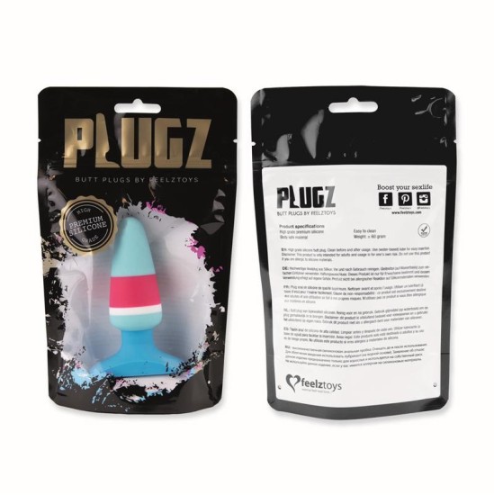 Feelztoys Plugz Butt Plug krāsas Nr. 1