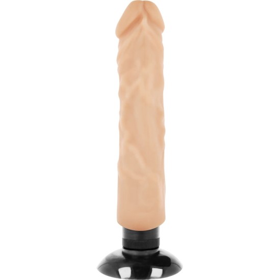 Basecock REALISTIC VIBRATOR 2-1 FLESH 20 CM