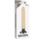 Basecock REALISTIC VIBRATOR 2-1 FLESH 20 CM