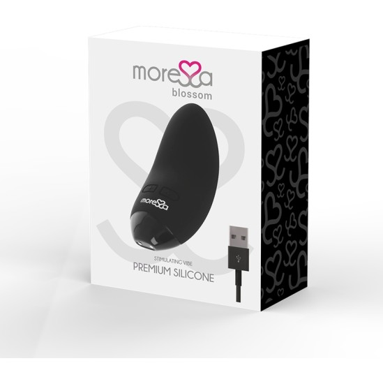Moressa BLOSSOM melns VIBRATOR