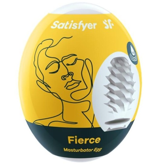 Satisfyer Eggs SATISFYER FIERCE MASTURBATOR EGG