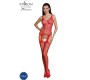 Passion Woman Bodystockings PASSION - ECO COLLECTION BODYSTOCKING ECO BS010 RED