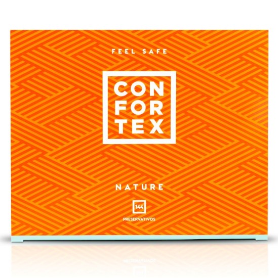 Confortex ПРЕЗЕРВАТИВЫ NATURE BOX 144 ЕДИНИЦЫ