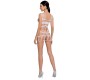 Passion Woman Bodystockings PASSION WOMAN BS089 WHITE BODYSTOCKING VIENS IZMĒRS