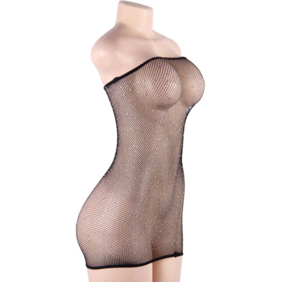 Queen Lingerie SHINNY-DRESS BODYSTOCKING SL