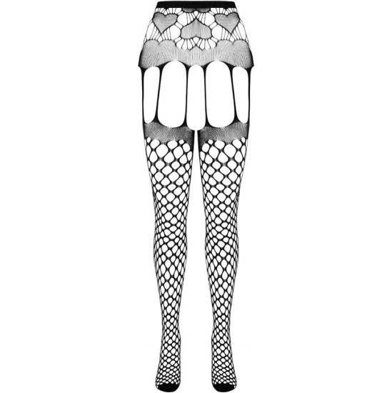 Passion Woman Garter & Stock PASSION - EKO KOLEKCIJA BODYSTOCKING ECO S009 RAUDONA