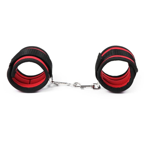 Ohmama Fetish NYLON BIND HOOK AND LOOP WRIST RESTRAINTS