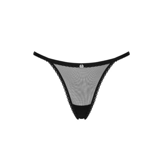 Obsessive Panties & Thong OBSSESSIVE - СТРИНКИ CELIA NOIR XS/S