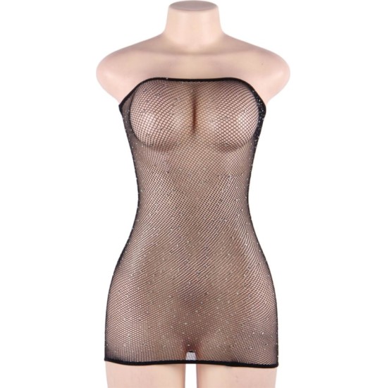 Queen Lingerie SHINNY-DRESS BODYSTOCKING SL