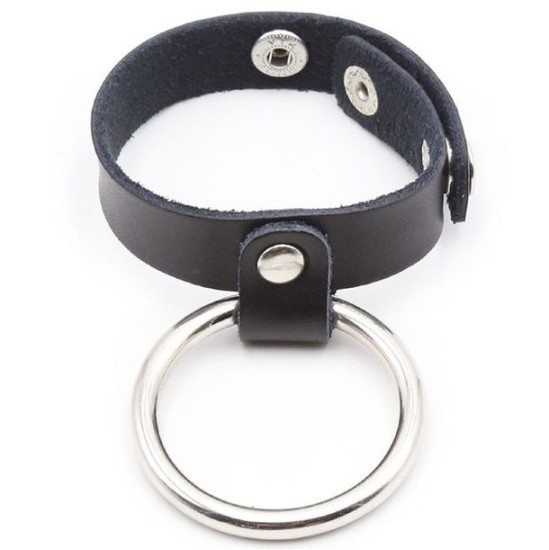 Ohmama Fetish PENIS RING WITH METAL RING