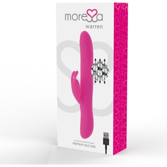 Moressa Vibrators ar klitora stimulātoru