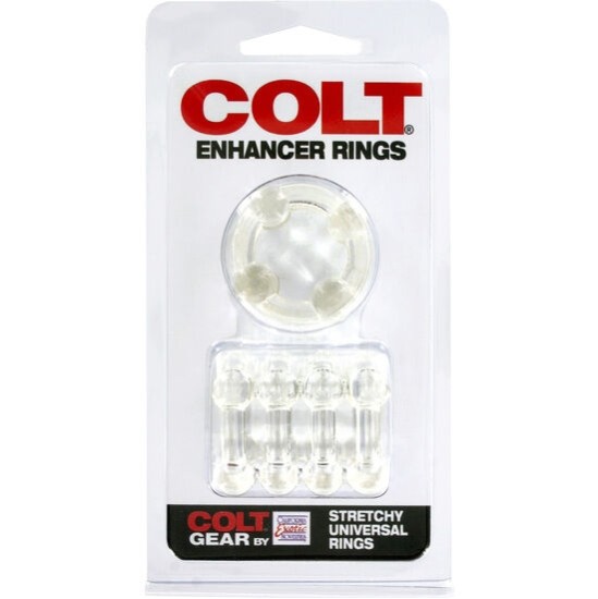 California Exotics COLT ENHANCER RINGS CLEAR