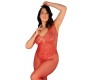 Obsessive  Bodystockings OBSESSIVE — N112 BODYSTOCKING LIMITED KRĀSU IZDEVUMS XL/XXL